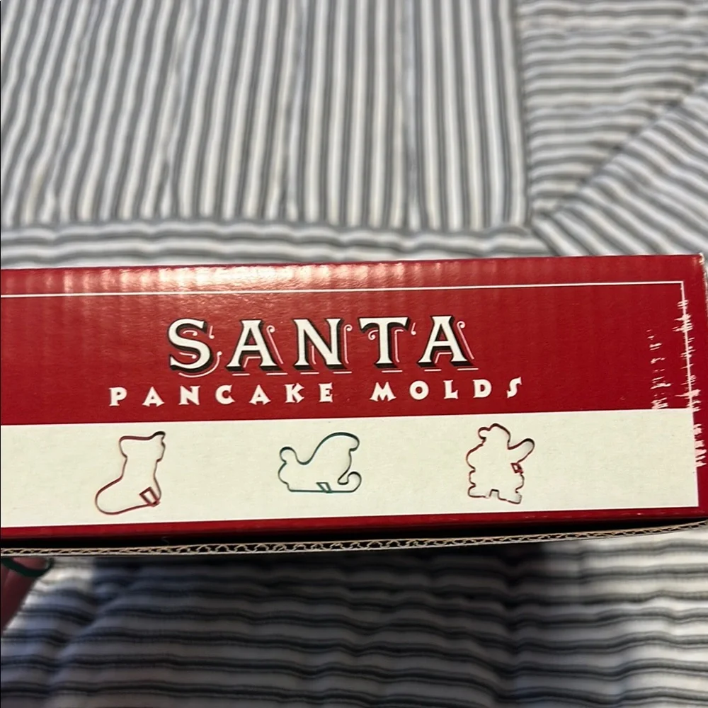 Williams Sonoma Santa Pancake Molds - Red